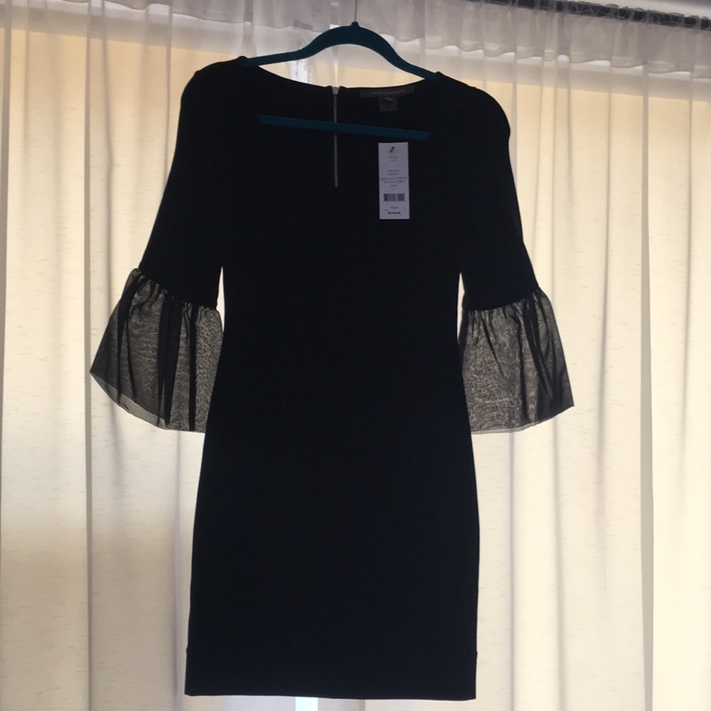 French Connection black simple dress